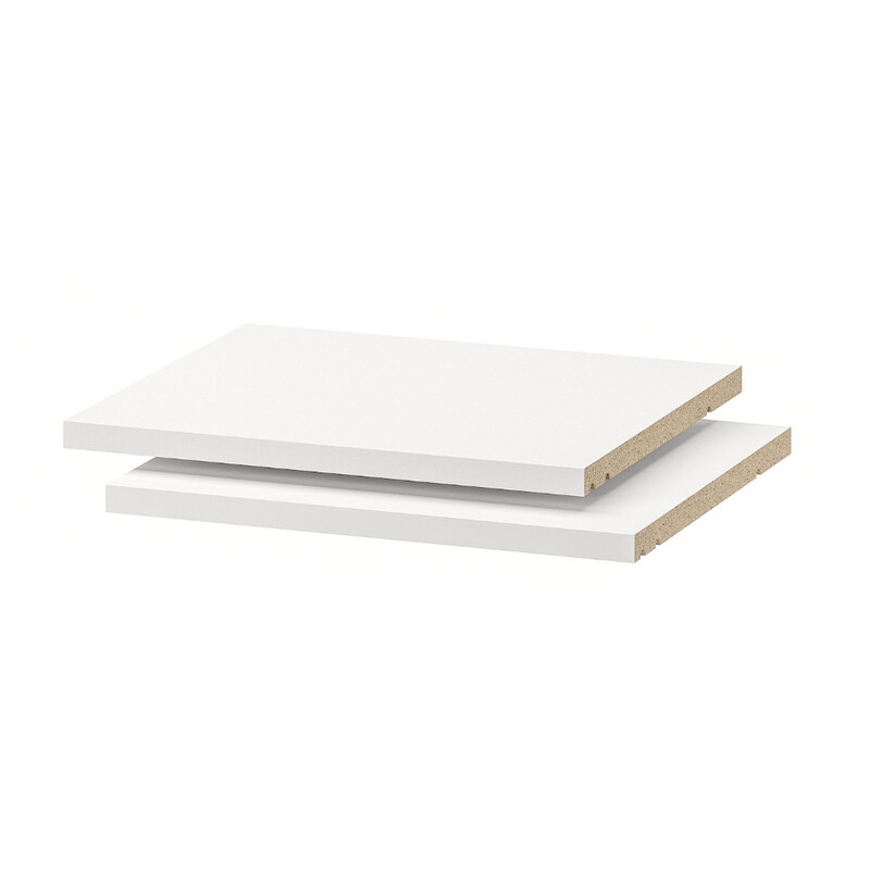 

Generic Shelf Scratch Resistant Surface White 40X37cm