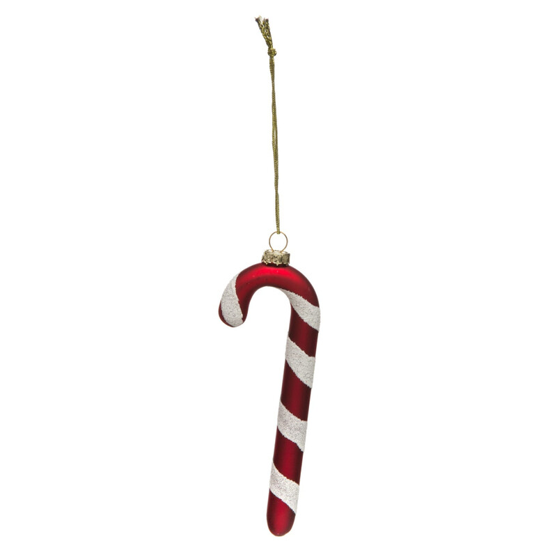 

Generic Christmas Atmosphera Hanging Glass Candy Bar Decor (4 x 1 x 12 cm)