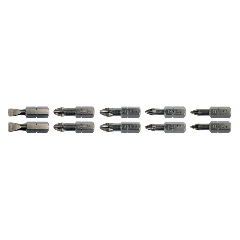 

YATO Screwdriver Bits 1/4" 25mm 10pcs/sets YT-04822