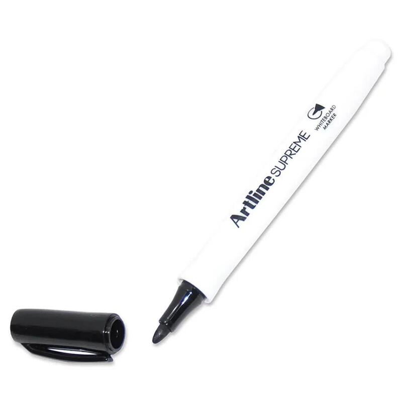 Artline Supreme White Board Marker, Pack of 12, Epf-507,1.5mm,Black,Box/12Pc. - ARMKEPF-507BK