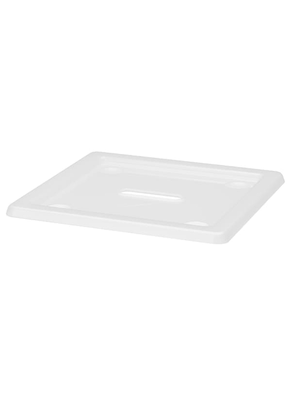 Lid, white, 39x39 cm