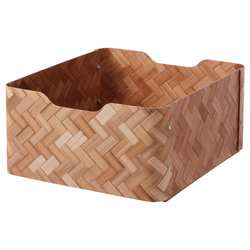 Box Bamboo/Brown 32X35X16cm