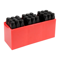 YATO Letter Stamp 8mm (27pcs/set) Plastic Box with Sleeve YT-6863