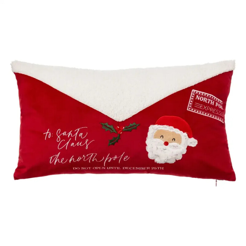 

Generic Christmas Atmosphera Santa Letter Cushion (50 x 30 cm)