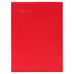 FIS 2024 Pocket Diary Arabic & English with PVC Soft Cover Red - FSDI09AE24RE