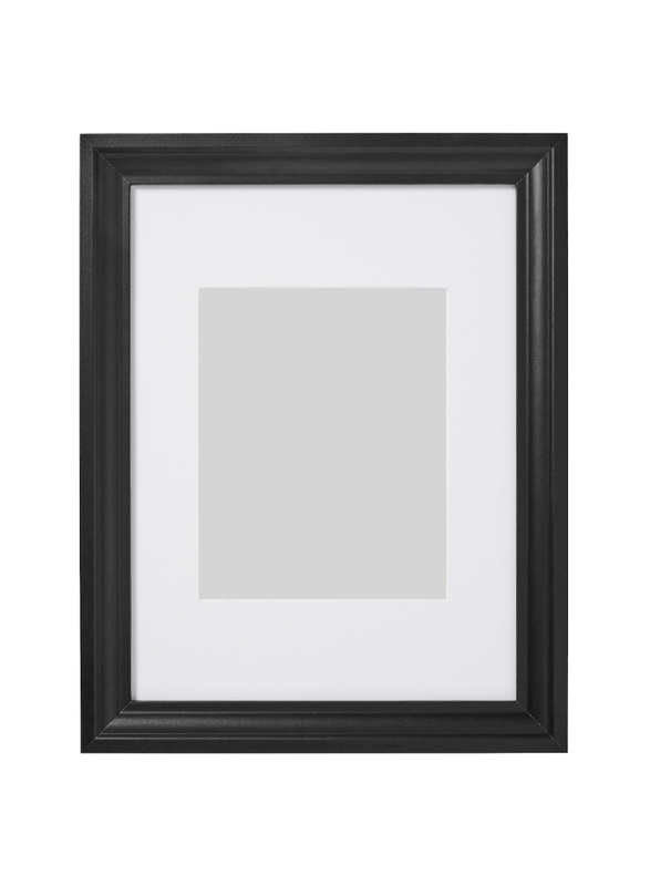 Frame, black stained, 30x40 cm