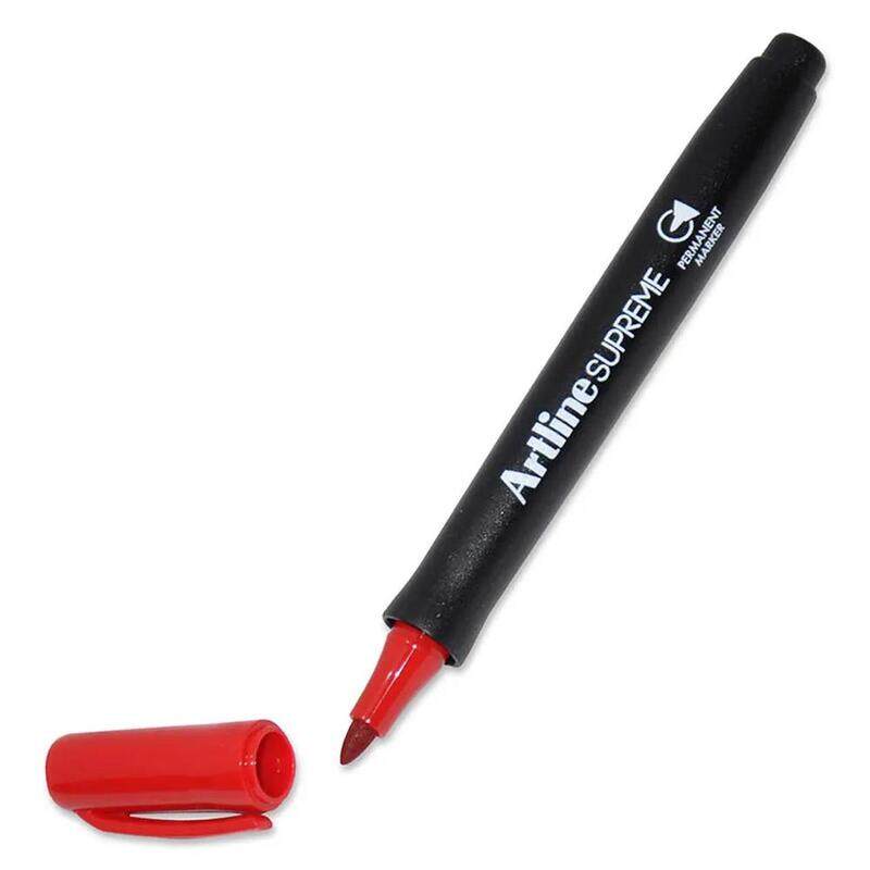 

Generic Artline Supreme Permanent Marker Pack of 12,1.0mm, Bullet, Red - ARMKEPF-700RE