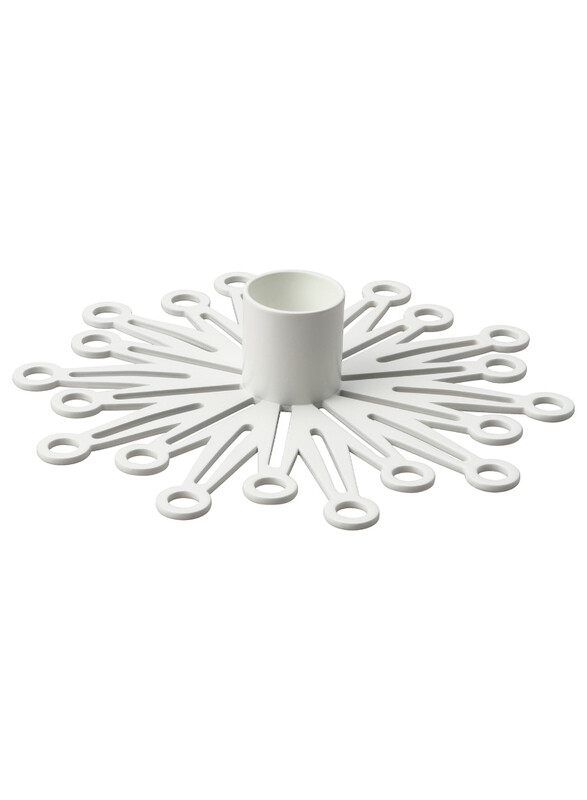 

Frojda Candlestick, white, 3 cm