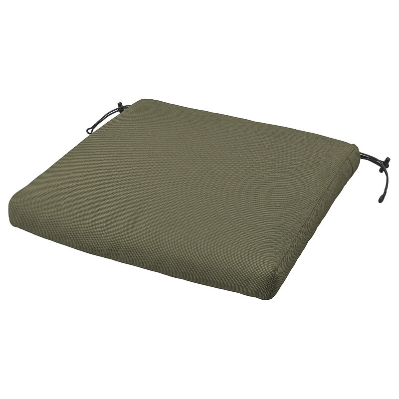 

Generic Cover For Chair Cushion Outdoor/Dark Beige-Green 44X44cm