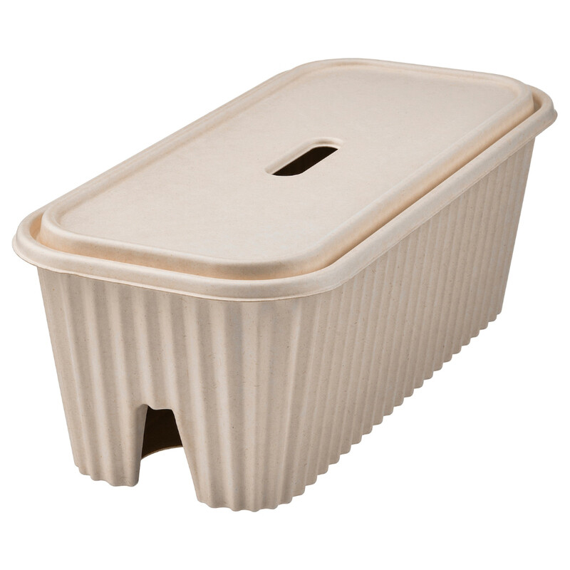 

Generic Cable Management Box Natural 38X18X14cm