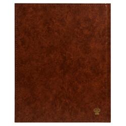 FIS 2024 Executive Diary  Arabic/English/French Vinyl Padded Sewn Cover (1-Week at a Glance) Brown - FSDI35AE24BR