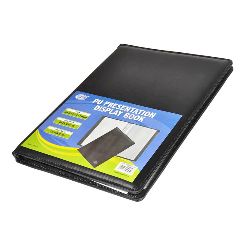 FIS PU Display Book with 40 Pockets - FSDA02-40