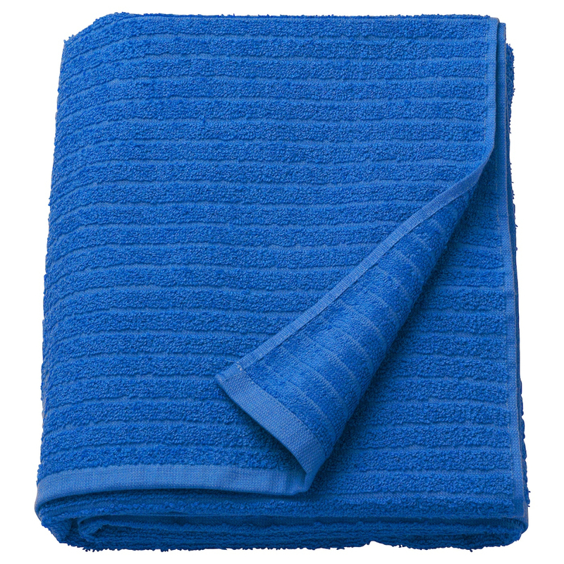 Bath Sheet Bright Blue 100X150cm