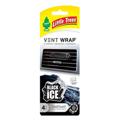 Little Tree Air Freshner Vent Wrap Black Ice CTK-52231