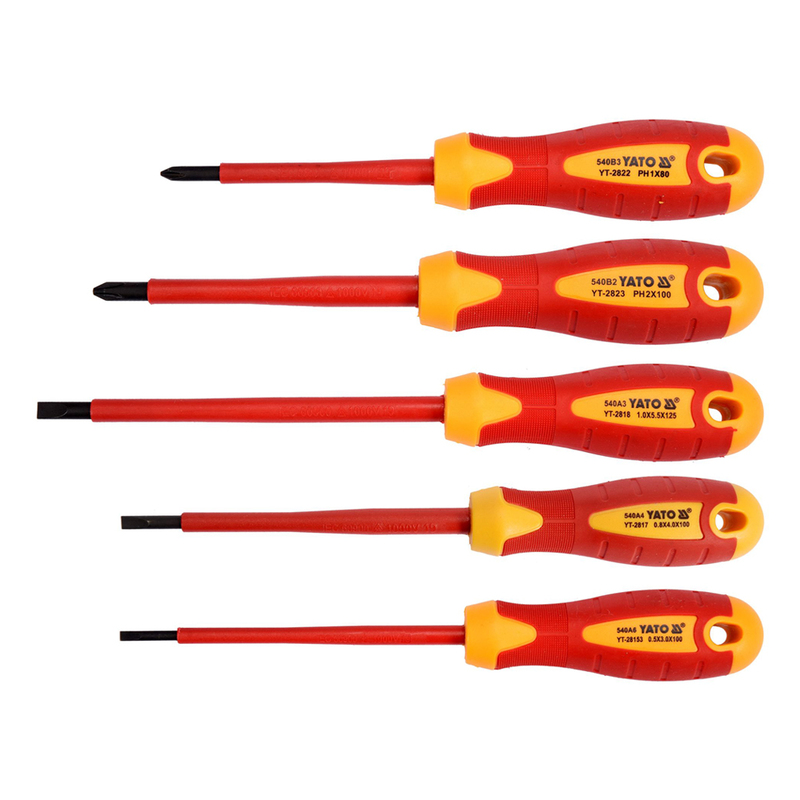 YATO Insulated Screwdriver Set 5pcs/sets YT-2827