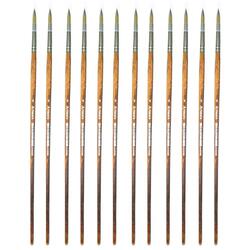 Artmate Artist Brushes Round 8 Size, Set Of 12 Pieces - Jiabsx101r-8