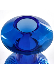 Vase, blue, 24 cm