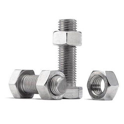 Bolt + Nut G I Hex Head 8mmx120mm - 10pcs