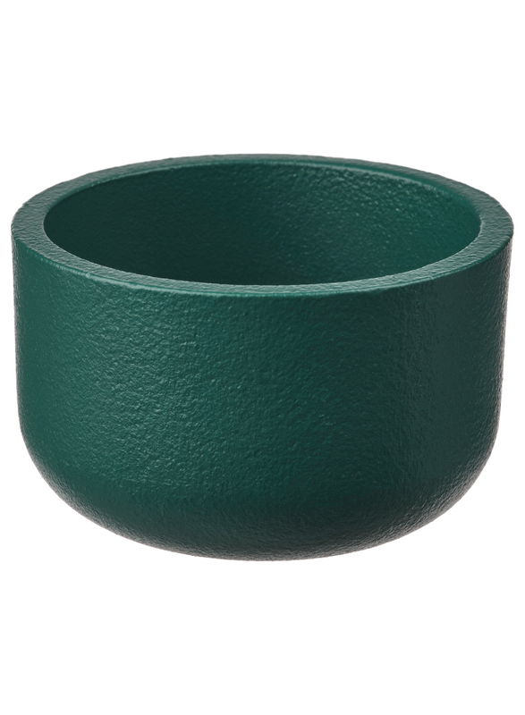 Tealight holder, dark turquoise, 3 cm