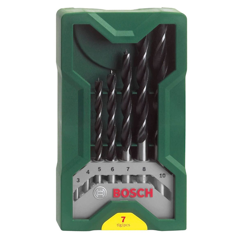 Bosch Power Tool Acc Set X-Line Wood Drill Bits 7Pcs 2607019580