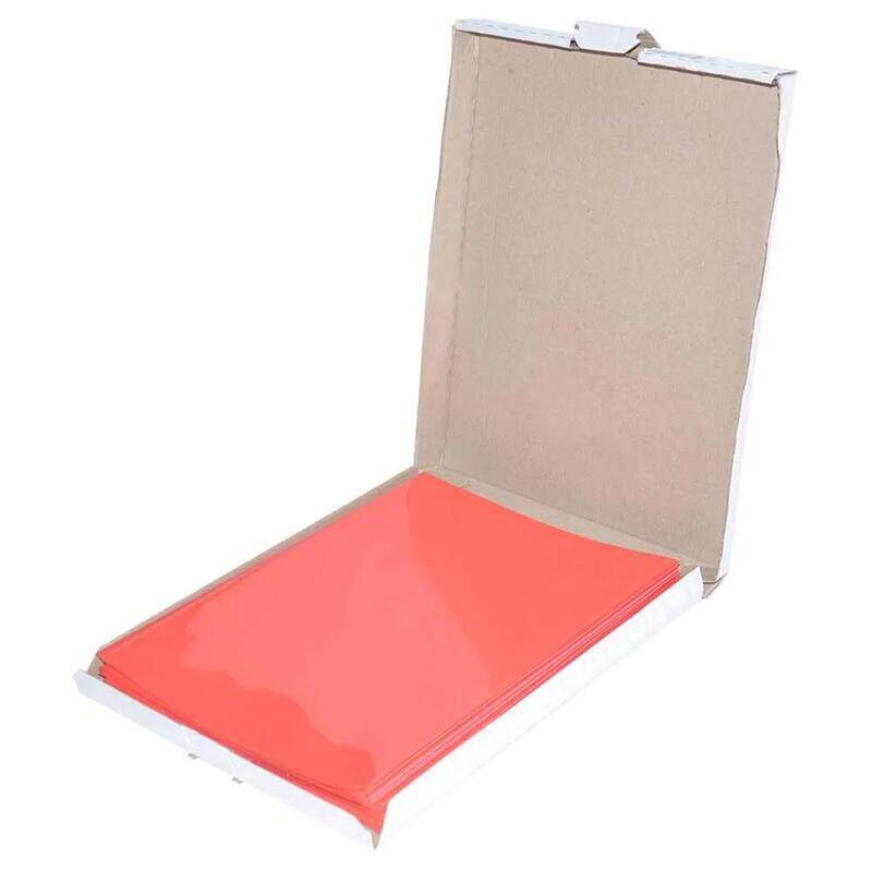 

Generic 50-Piece Durable Clear Folders, A4 size, Red Colour - DUCI2339-03