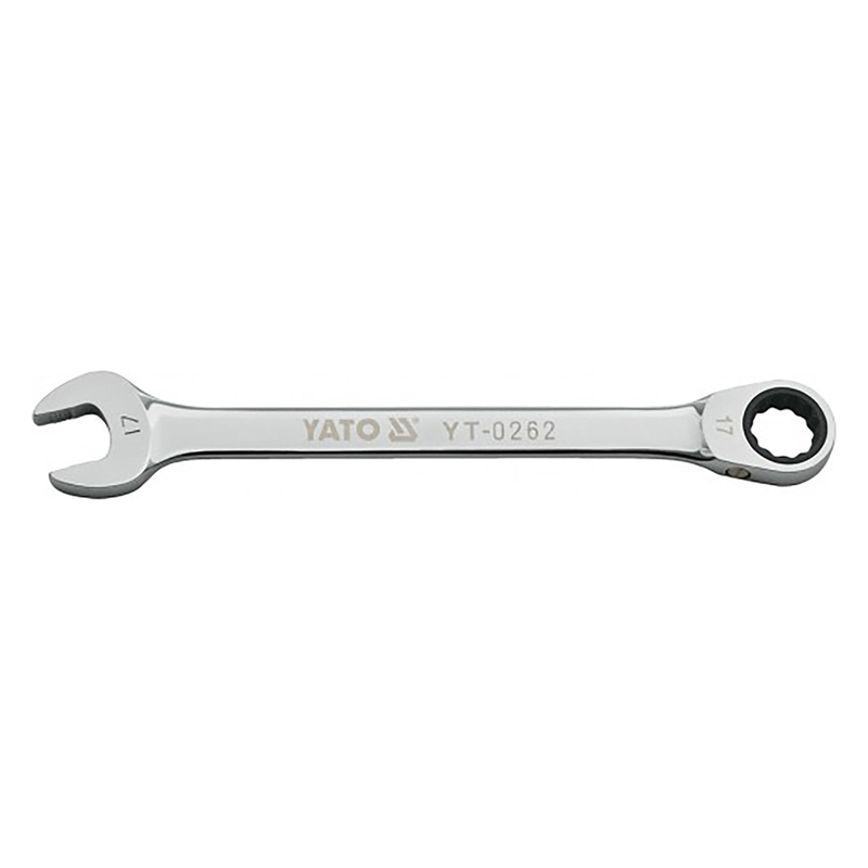 YATO Non-Slip Combination Ratchet Wrench 15mm YT-0260