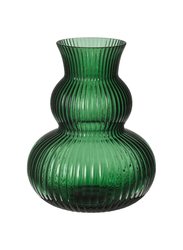 Vase, green, 21 cm