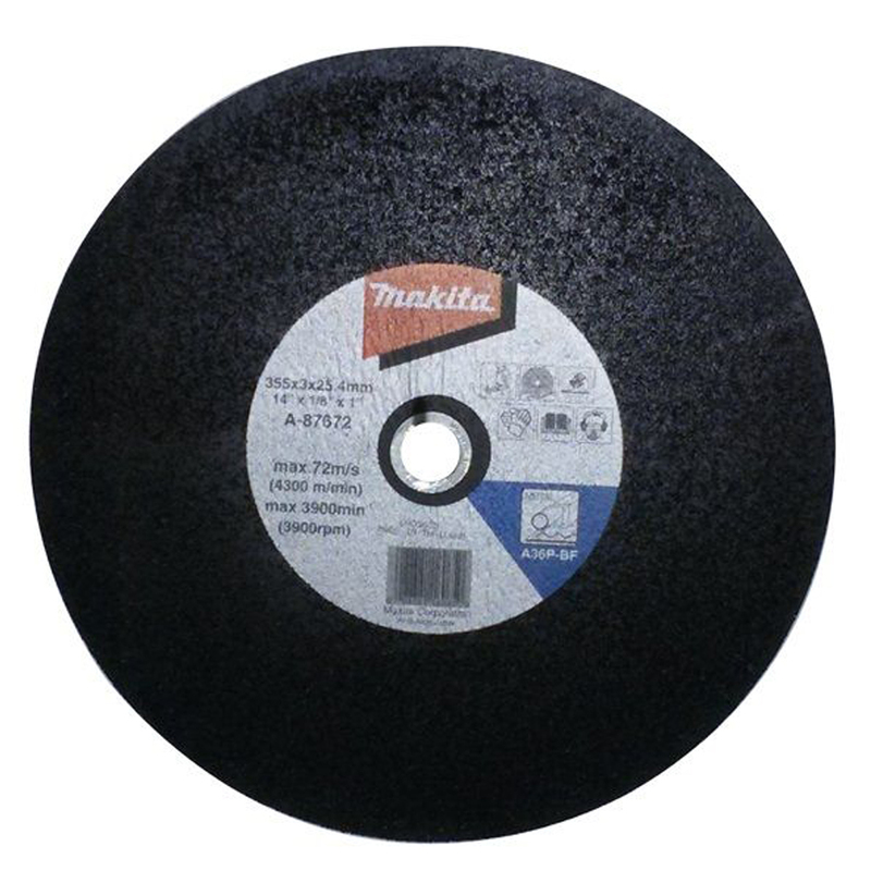 Makita Cutting Disc Metal 5 Inch (125mmx3x22mm) A-83602