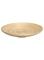 Decoration dish, bamboo, 30 cm