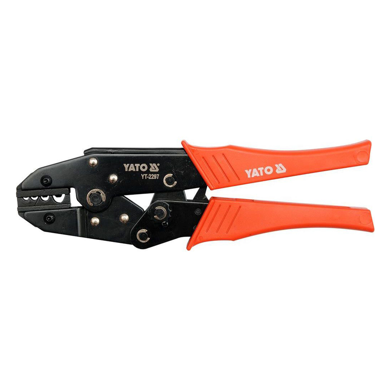 

YATO Ratchet Crimping Pliers 20-8AWG 1.5-10mm2 YT-2297