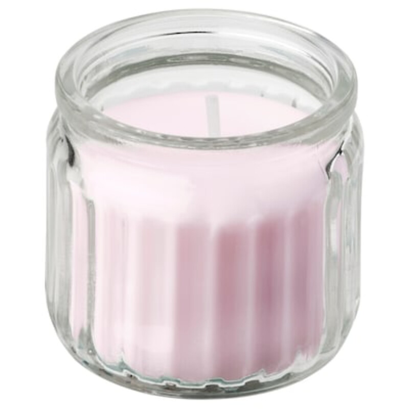 

LUGNARE Scented candle in glass, 12 hr