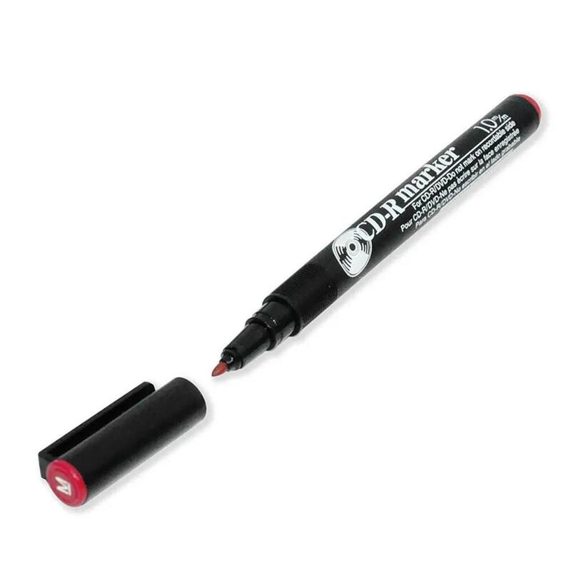 Artline Cd-R Marker, 1.0mm Red, 884,  Blister Pack - ARMK884RE-BP