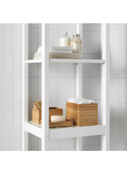 4-piece bathroom set, bamboo