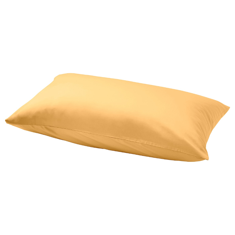 Pillowcase Very Soft And Pleasant To Sleep Yellow 50X80cm