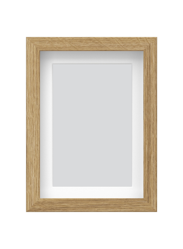 Frame, oak effect, 13x18 cm