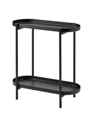 Plant stand, in/outdoor black, 56 cm