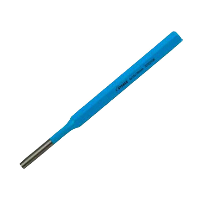 

Starex Pin Punch Chisel 3mmx8mmx150mm Blue Painted Skin Card Packing