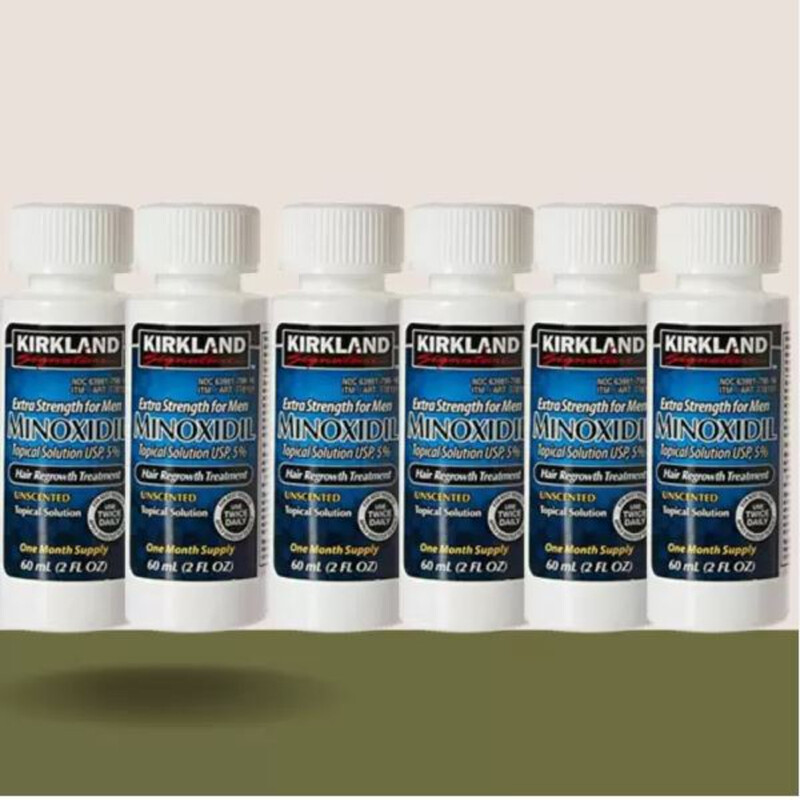

Minoxidil-5% Extra Strength Hair Regrowth for Men, 6 Month Supply