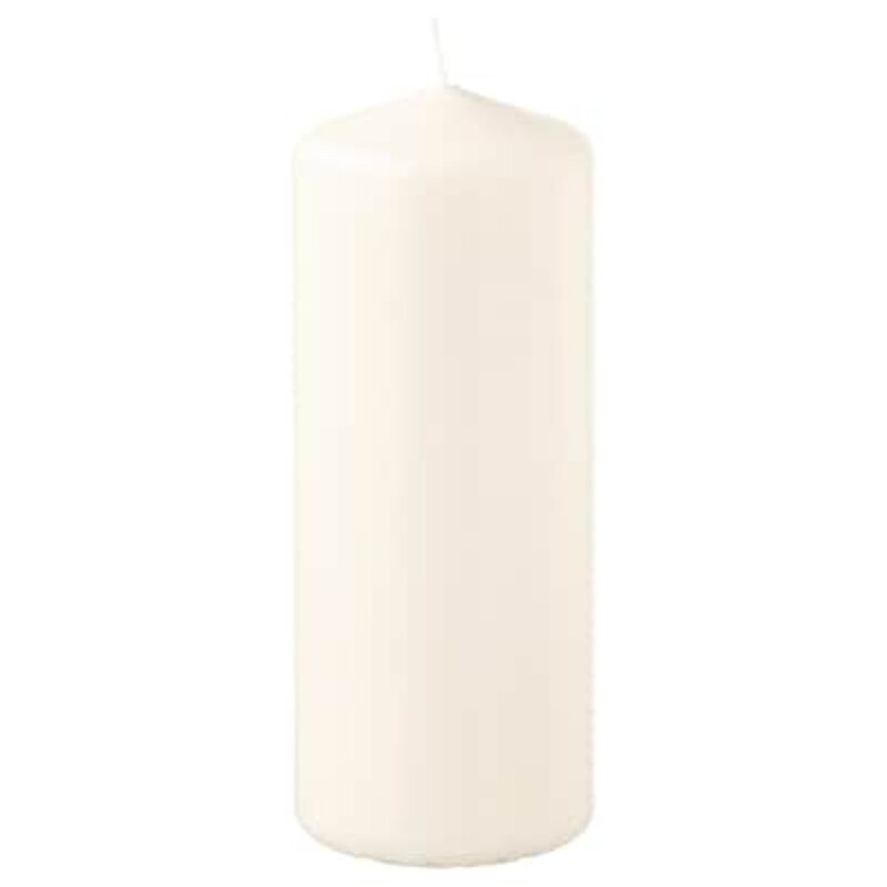 

FENOMEN Unscented pillar candle, 14 cm