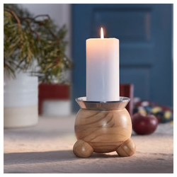 VINTERFINT Pillar candle holder, 11 cm