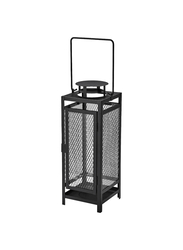 Lantern for pillar candle, in/outdoor anthracite, 34 cm