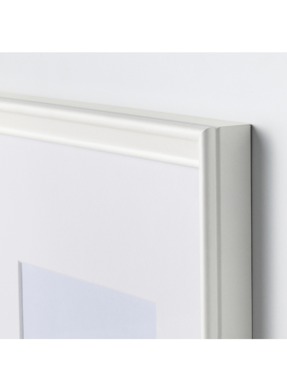 Frame, white, 21x30 cm