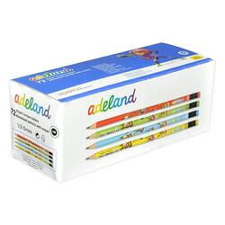 Adel Blacklead Pencils, Pack of 72 Pcs - ALPE2031130110