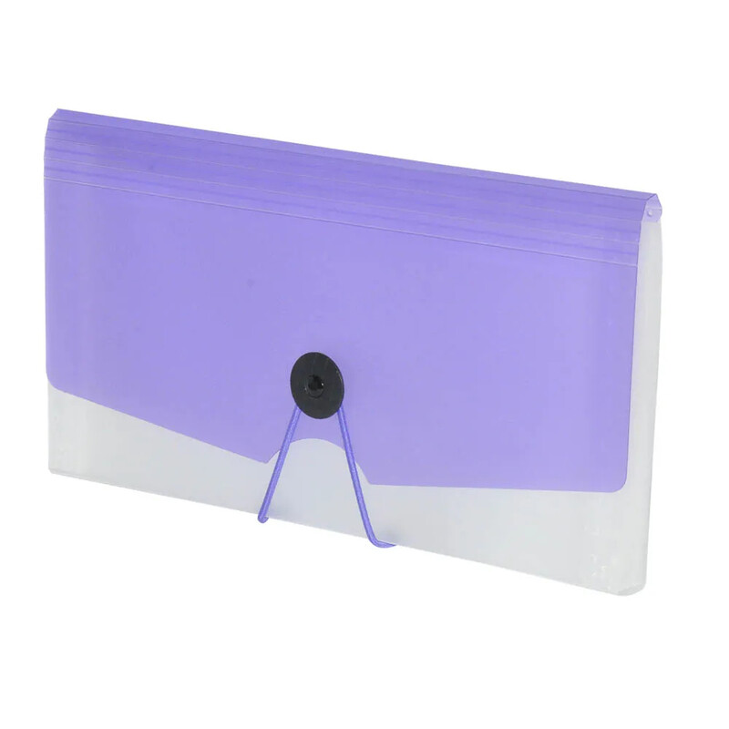 

Generic FIS Expanding Files 13 Pockets Purple Color, 261 x 136 x 23 mm Size - FSPG1303PU