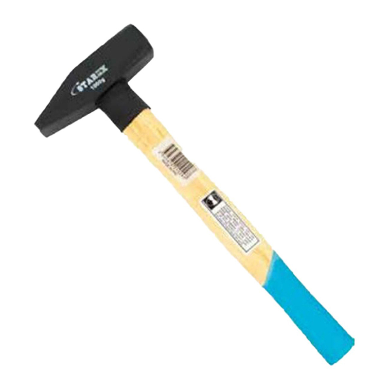 

Starex Hammer Machinist 200gms Wooden Handle Blue Colour w/Metal Ring