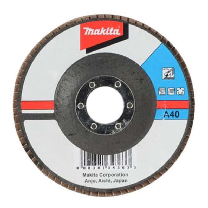 Makita ACC Flap Disc 115x22.2 C120/Stone D-28064