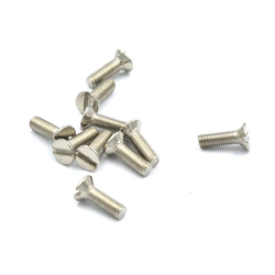 Machine Screw G I Slotted Flat Head 3 x 10mm - 12pcs