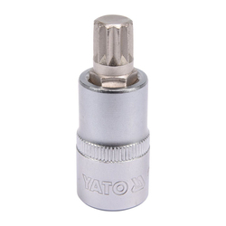 YATO Socket Bit 1/2" Spline M12 L 50mm YT-04344