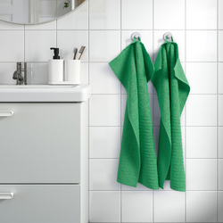 Hand towel, bright green, 40x70 cm