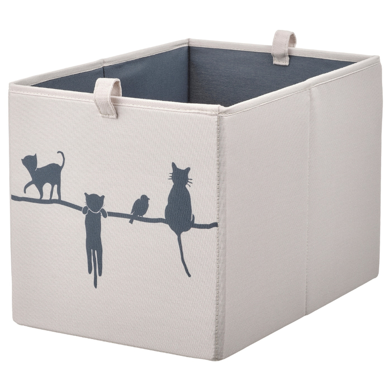 Box Each Thing In Its Place With A Box Beige 26X37X26cm